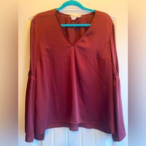BCBGeneration Bell Sleeve Top